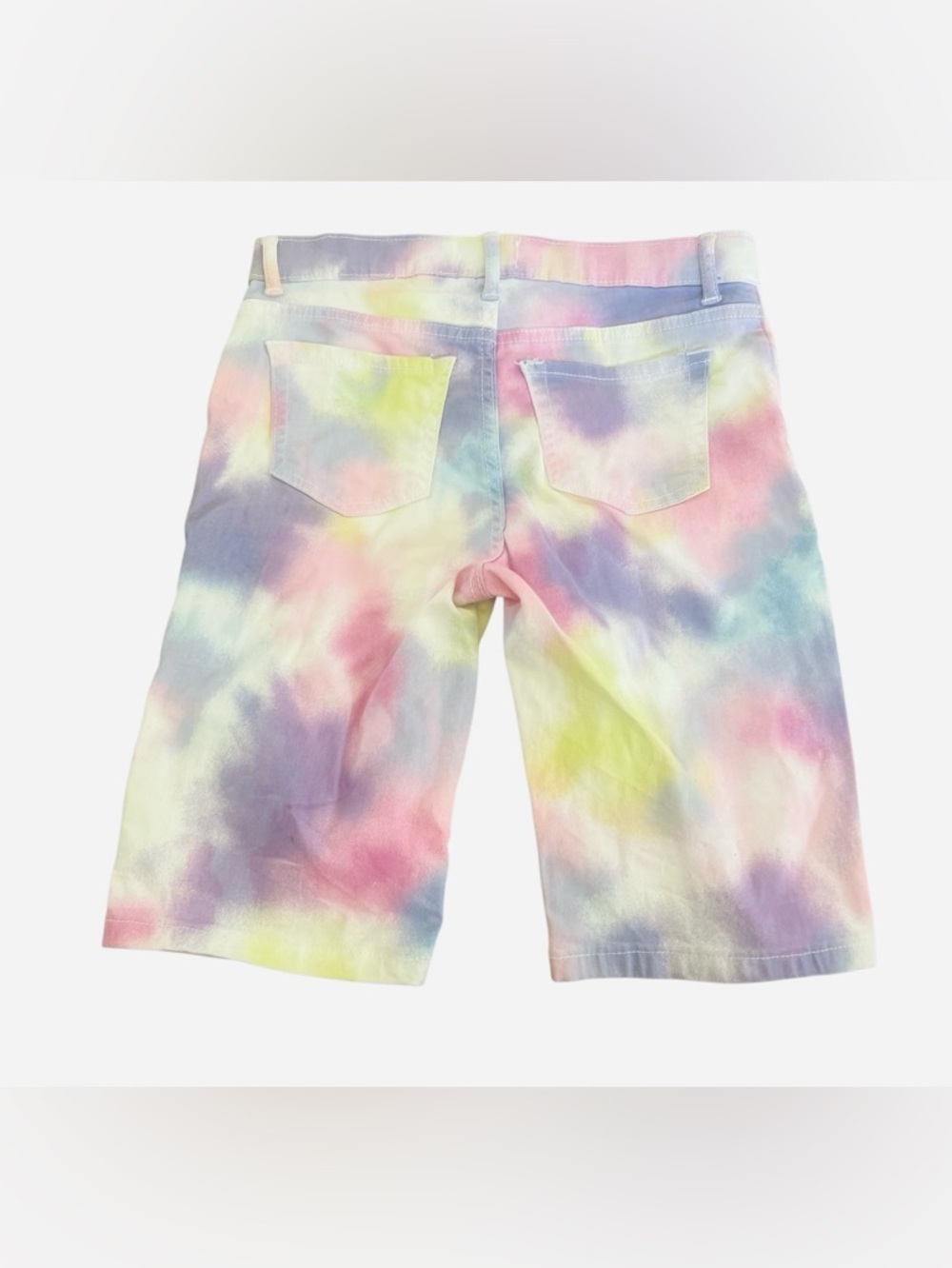 The Children's Place Pastel Tie-Dye Shorts - Pink, Purple, Blue, Yellow - Picture 7 of 7